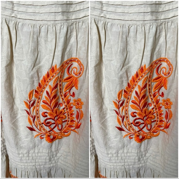 Anthropologie Felicity Embroidered Maxi Dress - Picture 9 of 10